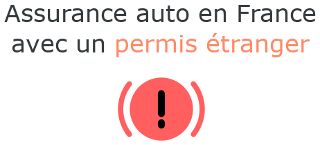 car insurance license outside France