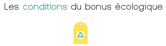 condition of the ecological bonus